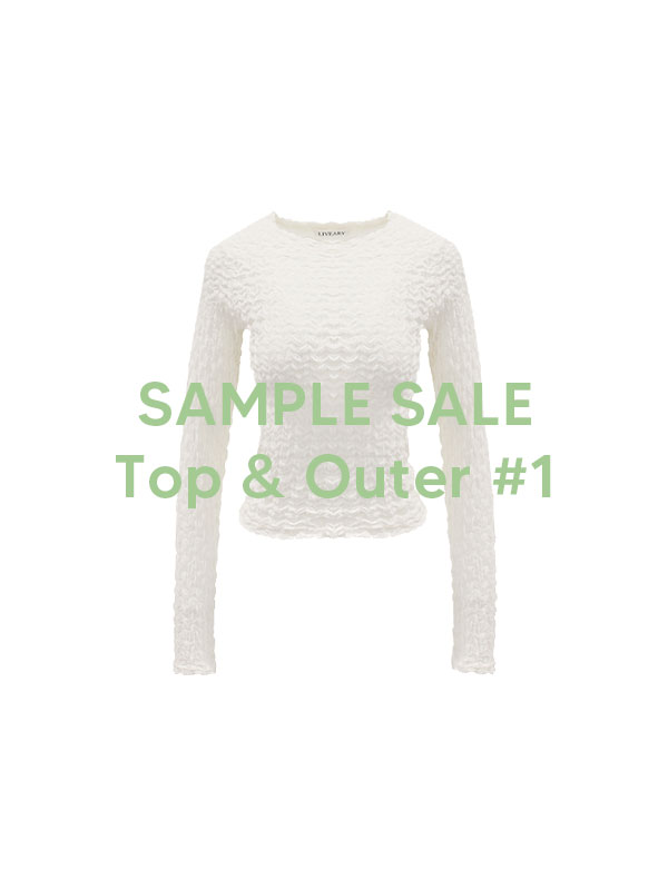 [SAMPLE SALE] TOP&amp;OUTER #1